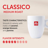 illy Instant Coffee 100% Arabica Classico Medium Roast easy preparation roasted in Italy 3.3 ounce
