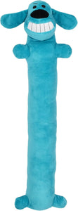 Multipet Original Loofa Dog Plush Toy - Squeaky Toy for All Dogs - Extra Soft Plush - Stuffed Animal Dog Toys for Playing - Cute Dog Pet Toy (1 Count, 12”, Random Color Surprise)