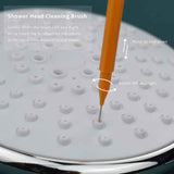 Shower Head Cleaning Brush Tool - Crevice Cleaner for Bathroom Pipes, Car Washers