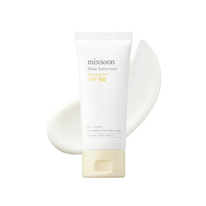 mixsoon bean sunscreen 1.69 fl. oz. spf 50 lightweight no white cast korean glass skin care