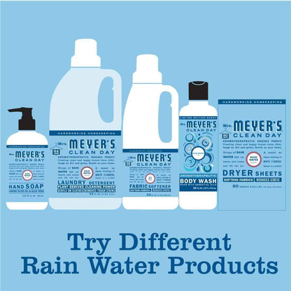 MRS. MEYER'S CLEAN DAY Multi-Surface Everyday Cleaner, Rain Water Scent, 16 Ounce Bottle
