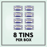 altoids arctic peppermint breath mints sugar free 1.2 oz tin pack of 8