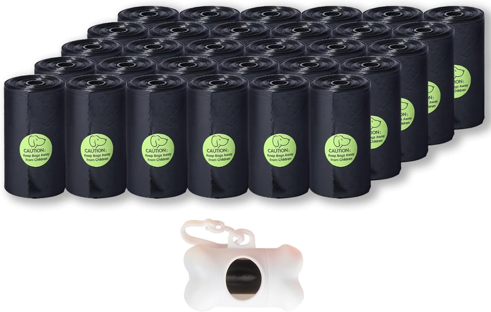 DREAM&GLAMOUR Dog Poop Bags,value pack,300 Count Strong Poop Bags for Dogs,Guaranteed Leak-Proof