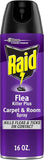 Raid Flea Killer Carpet & Room Spray, kills adult fleas and hatching eggs for up to 4 months, non-staining spray, 16 Oz