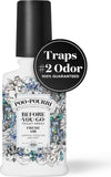 Poo-Pourri toilet spray, plant-based with essential oils, jasmine, mint, citrus scents, 4 oz bottle