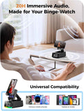 Bluetooth speaker for men and women - induction phone stand with HD sound and anti-slip base, perfect gift for him or her