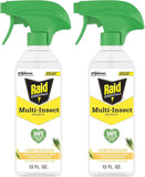 Raid Essentials Multi-Insect Killer Spray, Child and Pet Safe, for Indoor Use, Lemongrass Scent, 12 fl oz