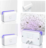 Fruit Fly Traps for Indoors (1 Device+10 Refills) Plug in Fly Trap for Gnats, Fruit Flies, Flying Insects Sleek Design Indoor Safe
