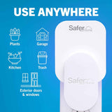 Safer Home SH502 Indoor Fly Trap for 400 Sq Ft - Style: Plug-In Device + 2 Glue Cards