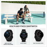 Garmin vívoactive 6, Health and Fitness GPS Smartwatch, AMOLED Display, Up to 11 Days of Battery, Slate with Black Band