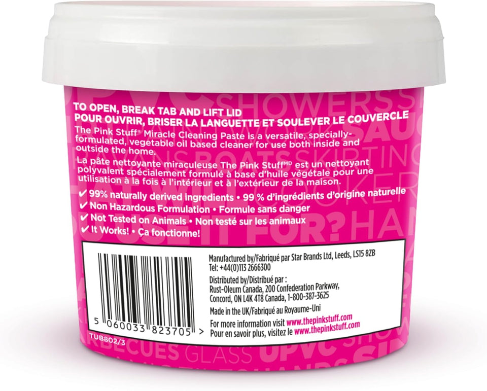 Stardrops The Pink Stuff Miracle Cleaning Paste – All Purpose Cleaner for Kitchens, Bathrooms & More