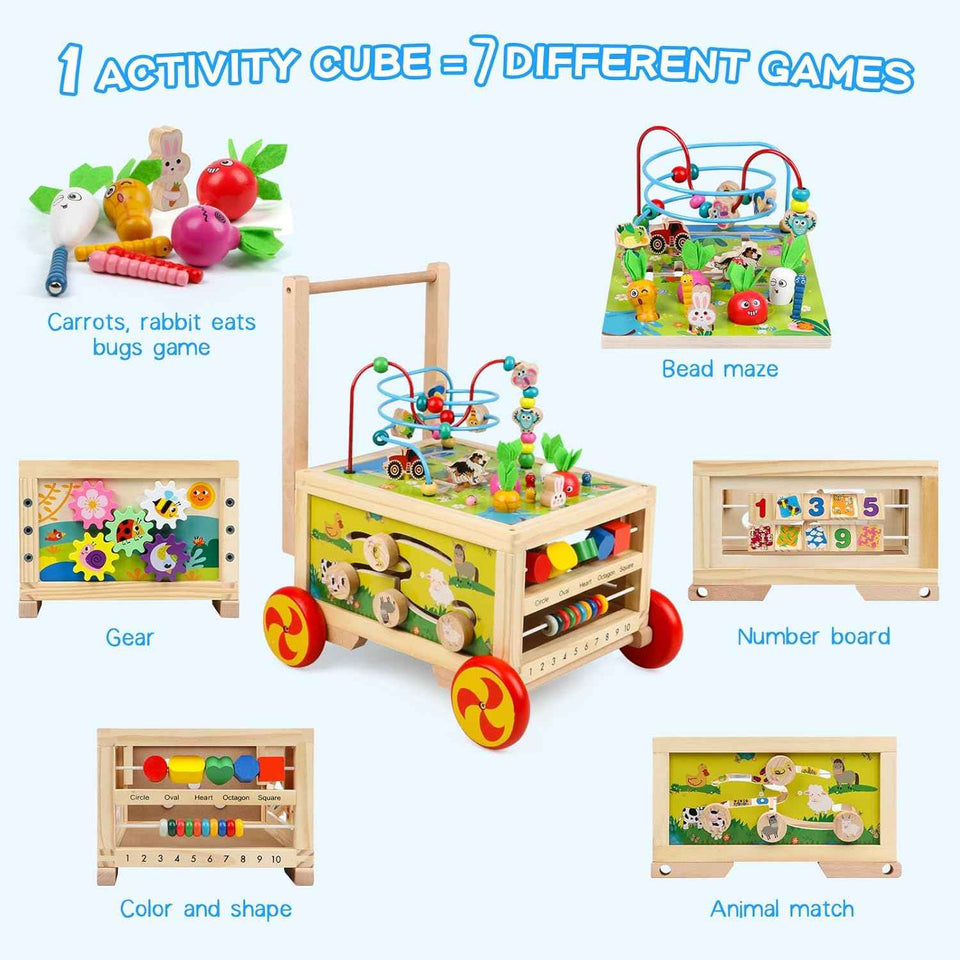 wooden-activity-cube-7-in-1-montessori-toy-for-1-year-old-baby-toddler-learning-and-development