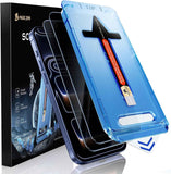 MAGIC JOHN 2 Pack for iPhone 17 Pro Max 6.9 inch Privacy Glass Screen Protector-[Anti-Spy] Auto Dust-Elimination, Bubble Free, Easy Installation, Daily Drop Protection