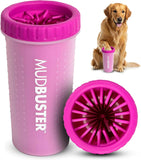 Dexas MudBuster Portable Dog Paw Washer in Large, Matte Black, Special Edition for Easy Cleaning
