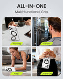 UBeesize Magnetic Phone Ring Holder for MagSafe, Double-Sided Magnet Cell Phone Grip, Portable Finger Kickstand Compatible with iPhone 17 16 15 14 13 12 Series and Android Phones