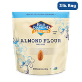Blue Diamond Gluten-Free Almond Flour, Blanched, Finely Sifted, 48 oz, Keto and Paleo Friendly