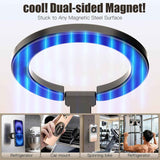Magnetic Phone Ring for MagSafe Grip Super Magnet Compatible with iPhone 17 Pro Max Plus and More, Grey