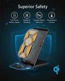 Anker 313 Wireless Charger (Stand), Qi-Certified for iPhone 17/17/17 Pro/17 Pro Max/15/14/13, 10W Fast-Charging Galaxy S23 S22 S21(No AC Adapter) - Zynora