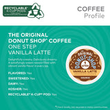 Original Donut Shop Vanilla Latte Single-Serve Keurig K-Cup Pods 20 Count