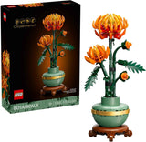 lego botanicals chrysanthemum building set for adults artificial flower dinner table centerpieces and decoration