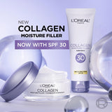 loreal paris collagen daily face moisturizer, 1.7 oz, anti aging, hydrating, daily use