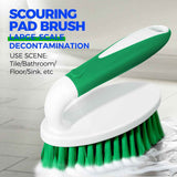 Holikme 3-piece cleaning brush set for bathroom, kitchen, and floors with ergonomic design and high-quality materials