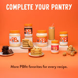 pbfit 30 ounce classic peanut butter powder, powdered peanut butter spread from real roasted peanuts, 8g protein, gluten-free