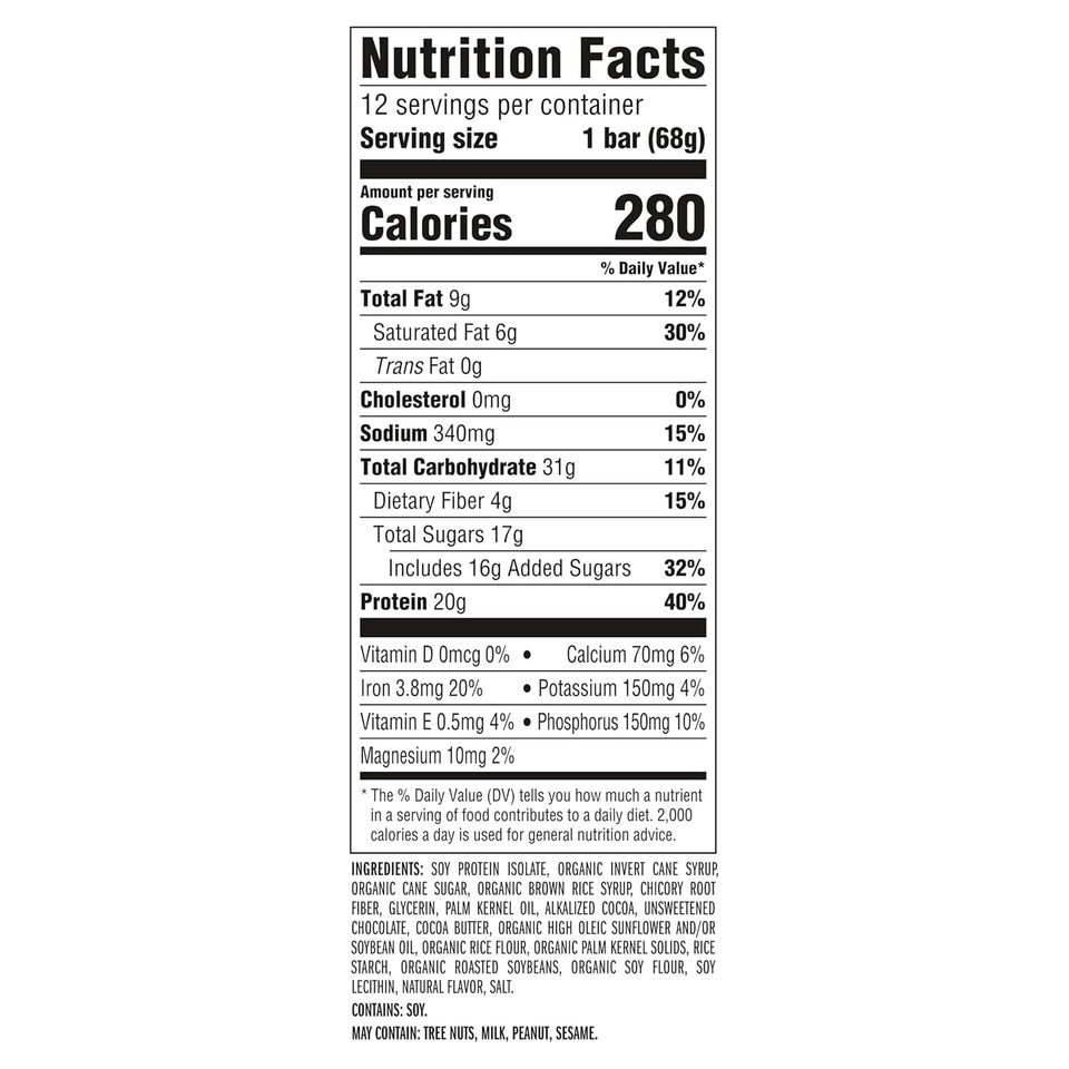 CLIF BUILDERS Protein Bars - OREO-Flavored - 20g Plant Based Protein - Gluten Free - Non-GMO - Low Glycemic - No Artificial Sweeteners - 2.4 oz. (12 Pack)