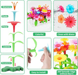 CENOVE Birthday Toys Gifts for 3 4 5 6 Years Old Boys Girls,Upgrade DIY Flower Garden Building Toy,STEM Educational Kids Toys Preschool Kindergarten Arts and Crafts Toy