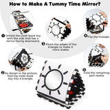 URMYWO Black and White Baby Toy, Tummy Time High Contrast Newborn Toys 0-3 Months, Soft Baby Book, Visual Stimulation Montessori Sensory Infant Toys 0-6-12 Months, Boy Girl Shower Gift, Easter Stuffer