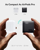 INIU 65W USB C Charger Block, 3-Port GaN Fast Charging Adapter with 100W Cable & Advanced Protection, Foldable Travel Charger for iPhone 17 16 15 Pro Max, iPad, Samsung S26 S25 Ultra, Pixel 10 9 etc