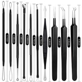 boxoyx 10 pcs pimple remover comedone extractor kit with box for quick and easy removal