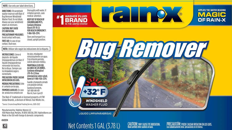 Rain-X RainX RX68806 Bug Remover WWF