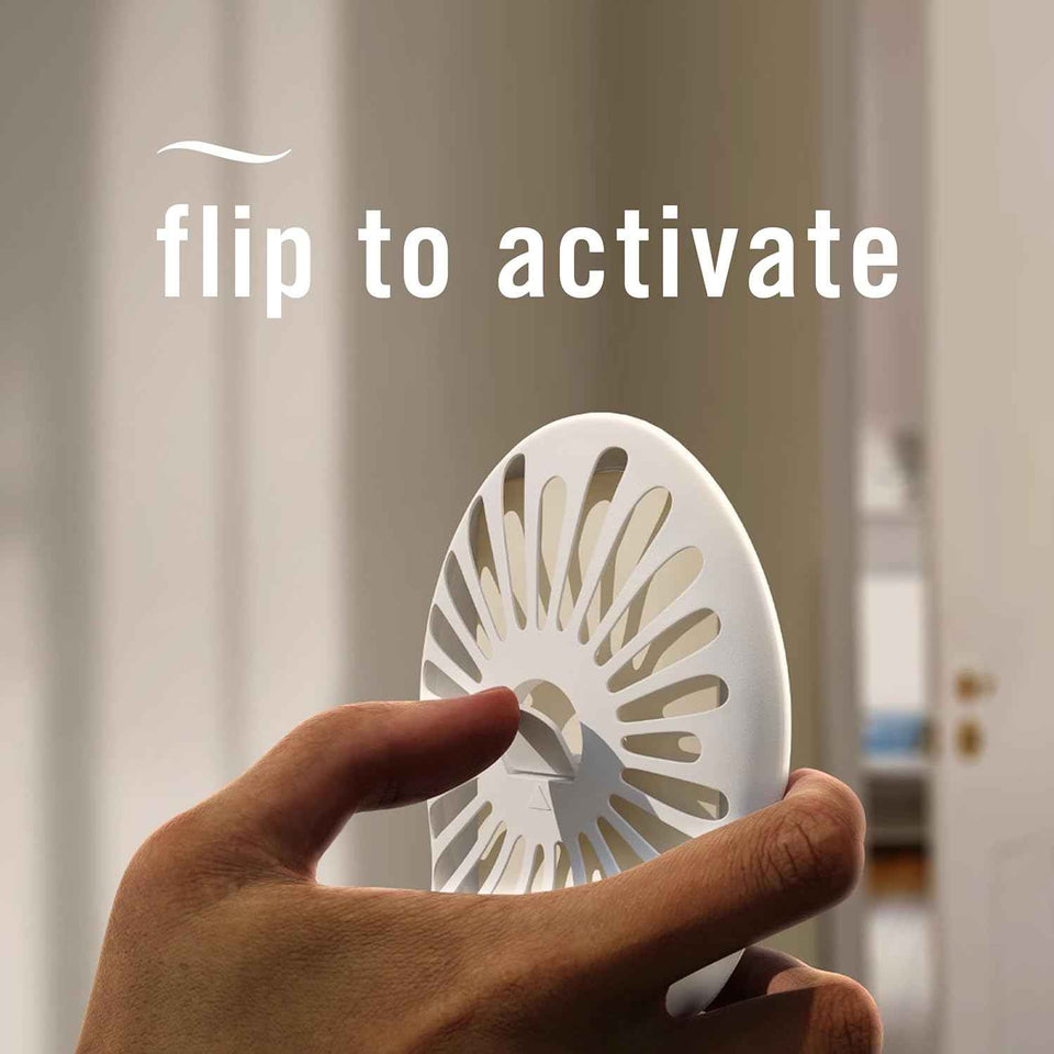 Febreze Bathroom Air Freshener 4 Count Odor Fighting, Long Lasting Plug In Alternative for Small Spaces