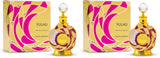 swiss arabian layali rouge 0.5 oz luxury perfume oil fragrance with mango rose and coconut notes