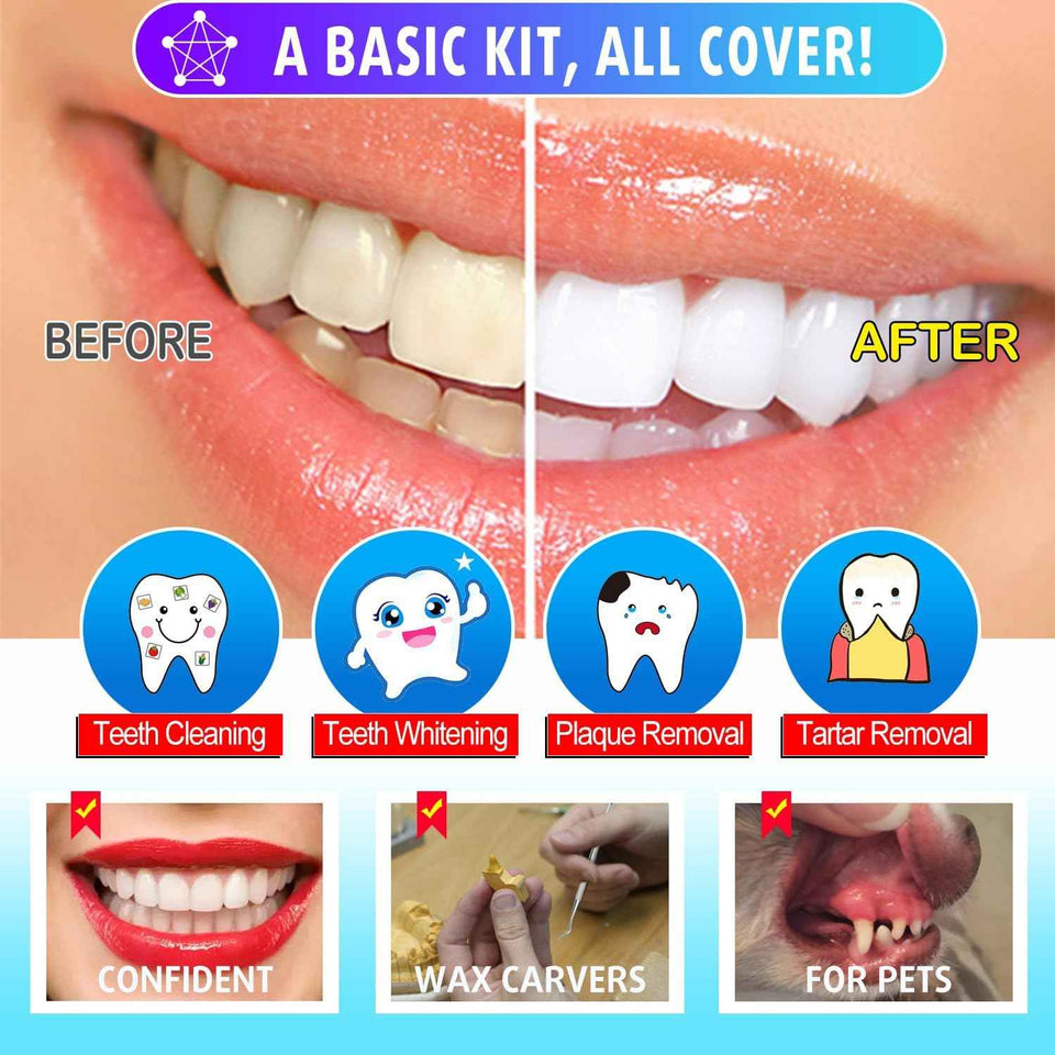 G.CATACC dental pick teeth cleaning tools, professional stainless steel tooth scraper, easy to use for adults and pets