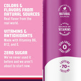 Sparkling Ice Caffeine Black Raspberry Sparkling Water with Caffeine, Zero Sugar, with Antioxidants and Vitamins,16 fl oz Cans (Pack Of 12)