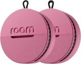 ROAM SMART TRACKER - Bluetooth Tracker & Item Locator for Keys, Wallet, Luggage, Kid & Pet Gear, (iOS, Android Compatible), No App or Subscription, Fast Setup, Waterproof | 2-Pack, Black & Blue