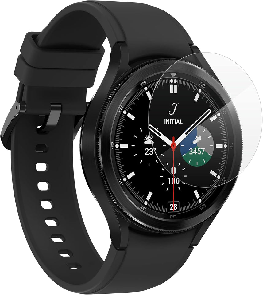 ZAGG InvisibleShield Glass Fusion Plus - made for Samsung Galaxy Watch4 Classic (46mm) - Extreme Hybrid Glass Screen Protection