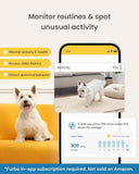 Furbo 360° Dog Camera [Subscription Required] Unlock w/Paid Plan: Home Security & Dog Safety Alerts, Rotating Pet Treat Toss, 2-Way Speaker (Low Risk, 3mo Min. Cancel Anytime)