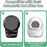 anwa 40-count heavy-duty extra thick cat litter box liners for automatic and robot litter boxes