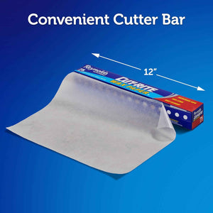 Reynolds Cut-Rite Wax Paper, 75 Square Foot Roll, Non-Stick, Microwave Safe, Versatile Kitchen Tool