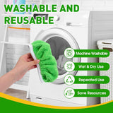 Reusable Microfiber Mop Pads for Floor Cleaning, 14-Piece Set, Eco-Friendly and Machine Washable
