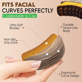 New Lymphatic Contour Face Brush，Lymphatic face Brush for Sculpting – Anti-Puffiness Detox & Lift Improves Skin Glow，Ergonomically Designed to Fit The Skin Precisely and Relieve Fatigue