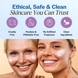 LilyAna Naturals Anti Aging Retinol Face Cream for Women, 1 oz, Wrinkle & Neck Firming Night Moisturizer with Hyaluronic Acid, Vegan & Cruelty-Free