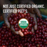 peets usda organic dark roast 100 arabica coffee french roast 18 ounce bag