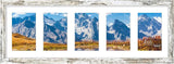 Vittanly 11x14 Collage Picture Frame, Displays 5Pcs 4x6 Pictures with Mat or 1Pcs 11x14 without Mat for Wall Mounting, Picture Frames Collage Wall Decor in Black, 1 Pack