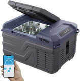 VEVOR Car Refrigerator, 12 Volt Car Refrigerator Fridge, 9 L Single Zone Portable Freezer, -4℉-68℉ Adjustable Range, 12/24V DC and 100-240V AC Compressor Cooler for Outdoor, Camping, RV