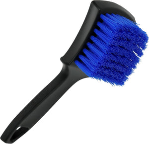 Viking carpet cleaning and scrub brush for floor mats car interior home cleaning black and blue 8.3 x 2.5 inch