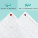 Ditoi Ultra Soft Disposable Face Towels, 10x12 inches, 50 count, Plant Fiber, Sensitive Skin
